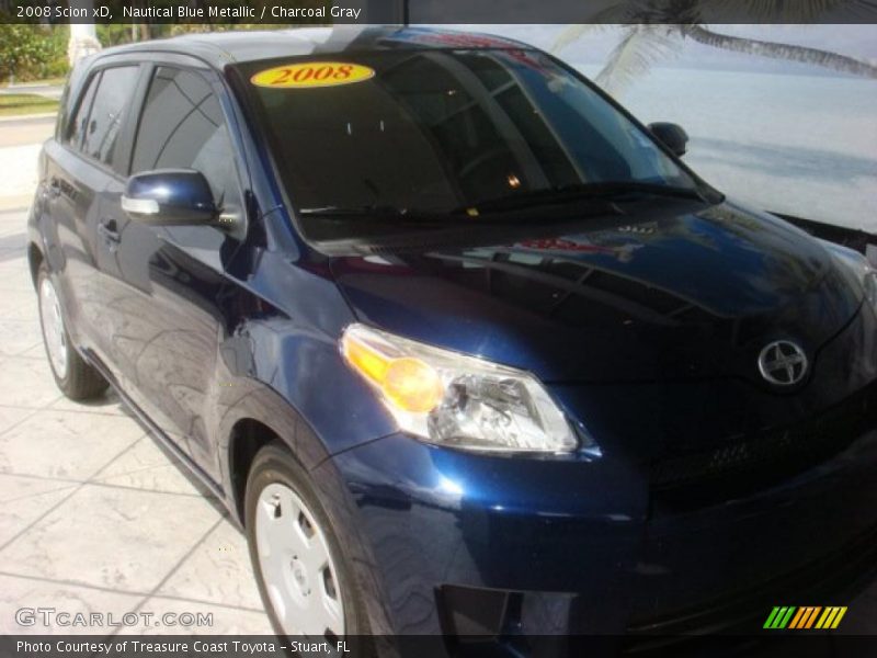 Nautical Blue Metallic / Charcoal Gray 2008 Scion xD