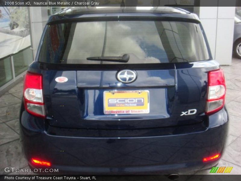 Nautical Blue Metallic / Charcoal Gray 2008 Scion xD