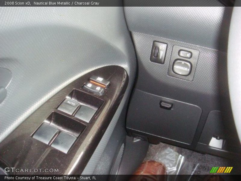 Nautical Blue Metallic / Charcoal Gray 2008 Scion xD