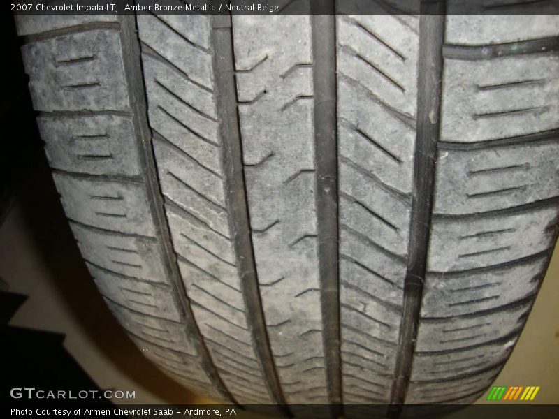 Amber Bronze Metallic / Neutral Beige 2007 Chevrolet Impala LT