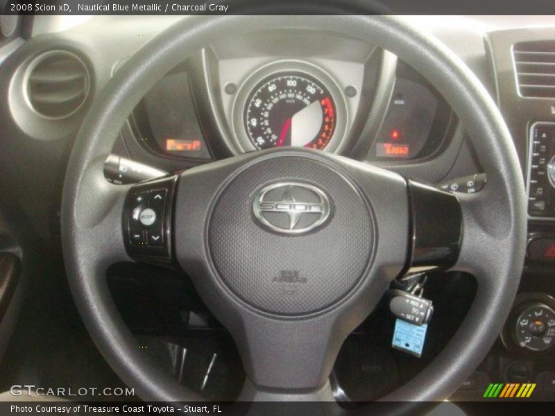 Nautical Blue Metallic / Charcoal Gray 2008 Scion xD