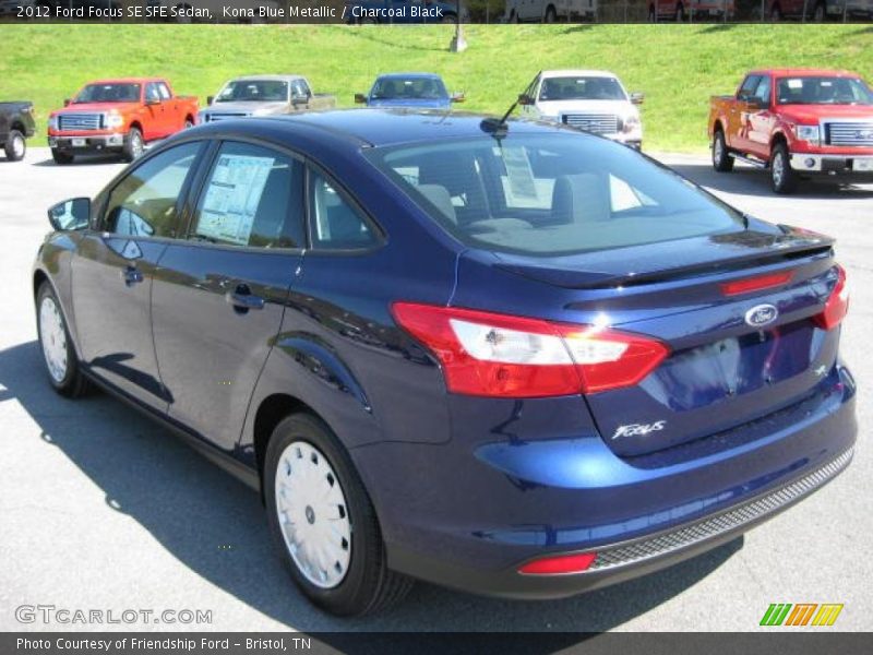  2012 Focus SE SFE Sedan Kona Blue Metallic