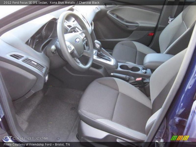  2012 Focus SE SFE Sedan Charcoal Black Interior