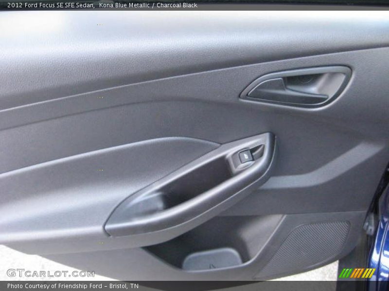 Kona Blue Metallic / Charcoal Black 2012 Ford Focus SE SFE Sedan