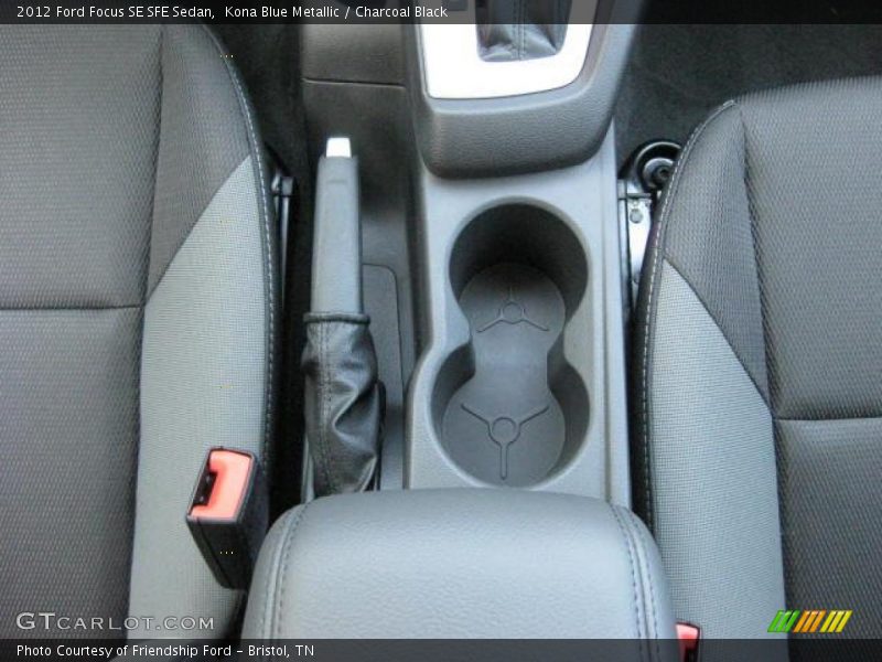 Kona Blue Metallic / Charcoal Black 2012 Ford Focus SE SFE Sedan