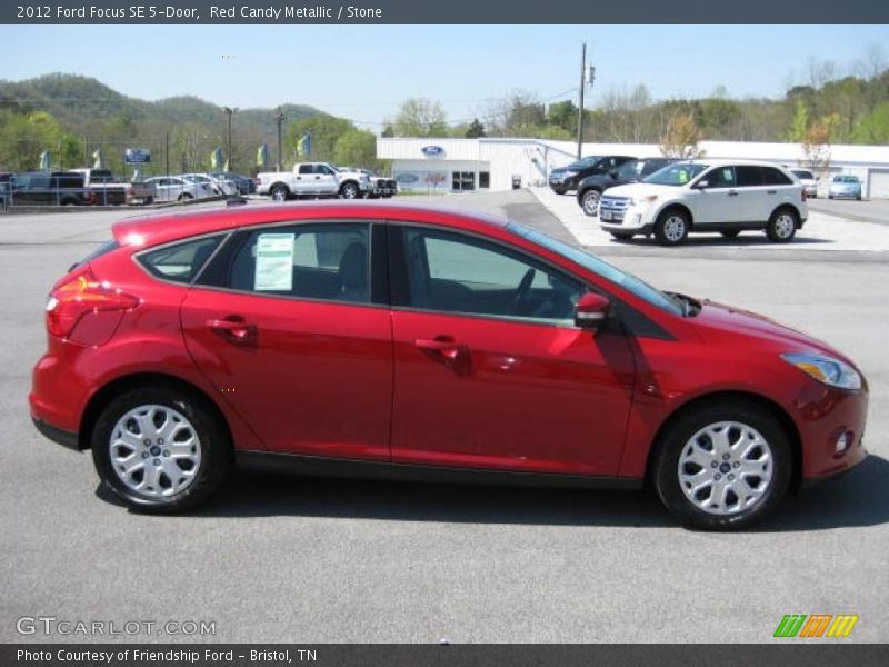Red Candy Metallic / Stone 2012 Ford Focus SE 5-Door