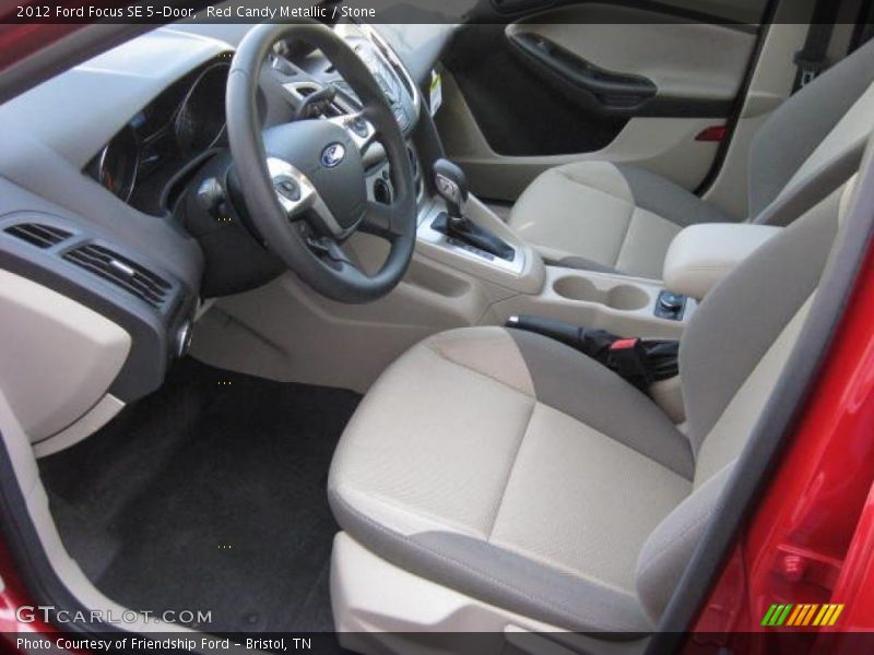  2012 Focus SE 5-Door Stone Interior