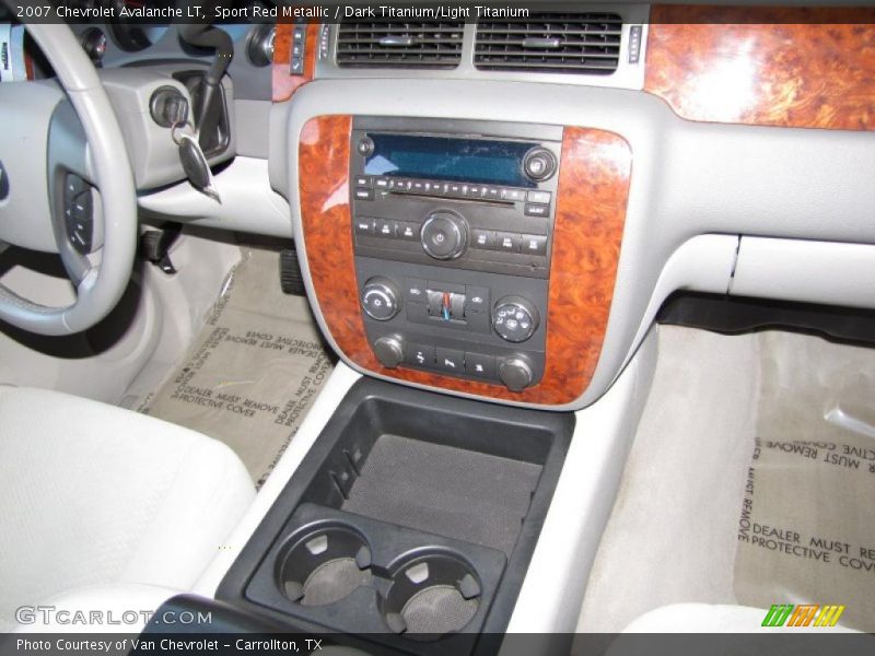 Sport Red Metallic / Dark Titanium/Light Titanium 2007 Chevrolet Avalanche LT