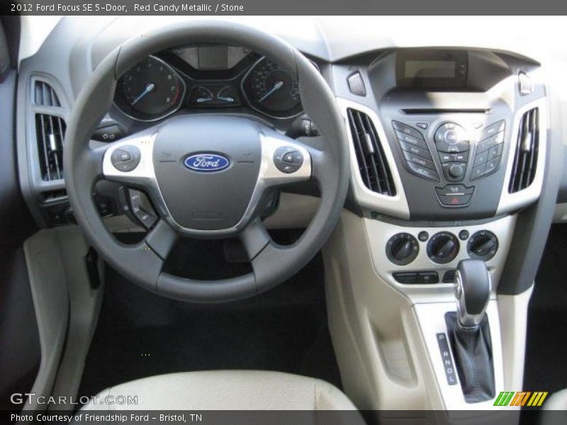 Dashboard of 2012 Focus SE 5-Door