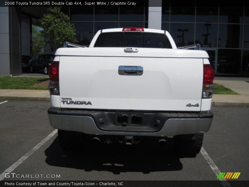 Super White / Graphite Gray 2008 Toyota Tundra SR5 Double Cab 4x4