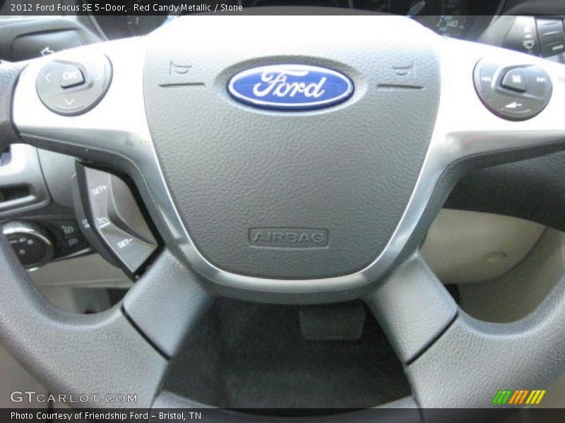 Red Candy Metallic / Stone 2012 Ford Focus SE 5-Door