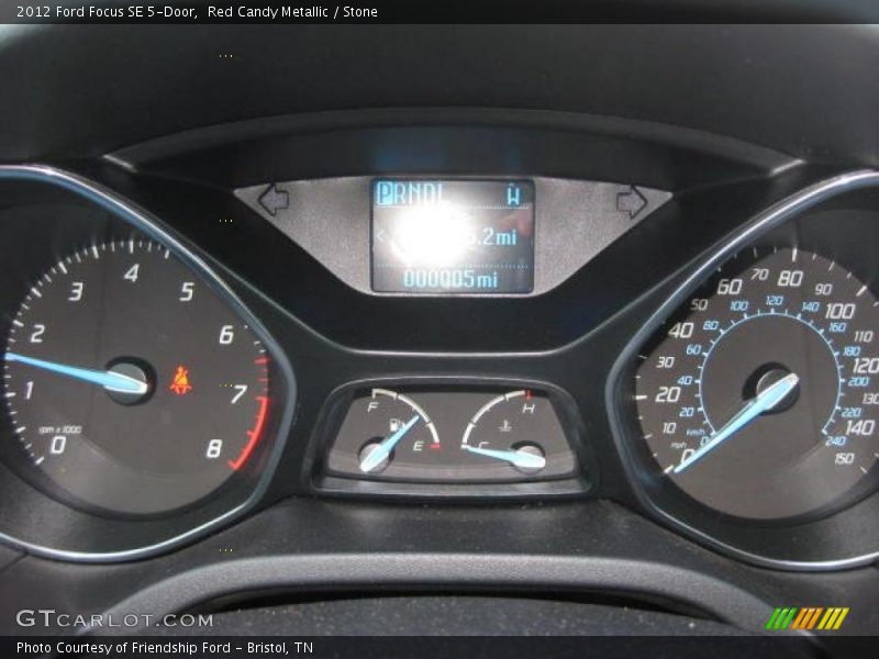 2012 Focus SE 5-Door SE 5-Door Gauges
