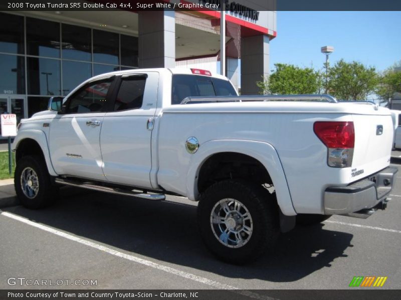 Super White / Graphite Gray 2008 Toyota Tundra SR5 Double Cab 4x4