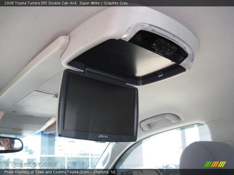 Super White / Graphite Gray 2008 Toyota Tundra SR5 Double Cab 4x4