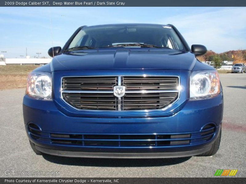 Deep Water Blue Pearl / Dark Slate Gray 2009 Dodge Caliber SXT