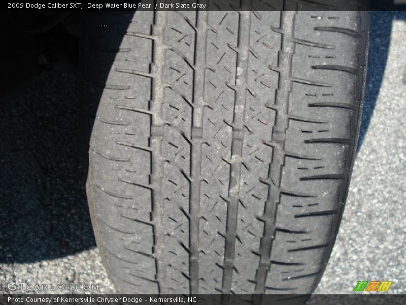 Deep Water Blue Pearl / Dark Slate Gray 2009 Dodge Caliber SXT
