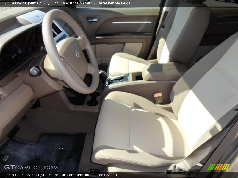  2009 Journey SXT Pastel Pebble Beige Interior