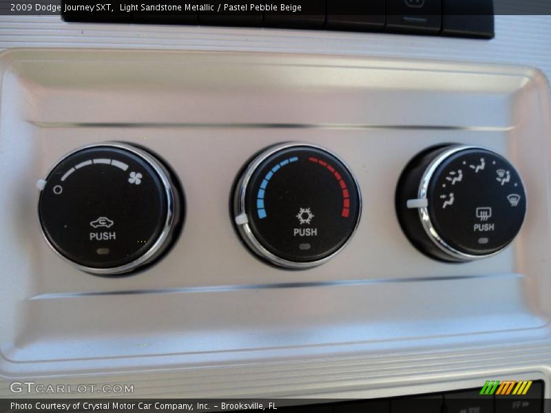 Controls of 2009 Journey SXT