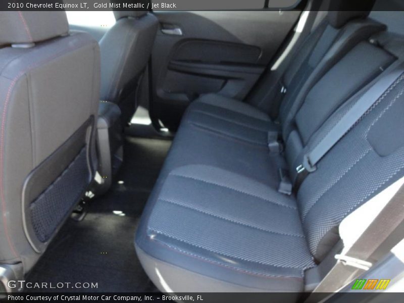 Gold Mist Metallic / Jet Black 2010 Chevrolet Equinox LT