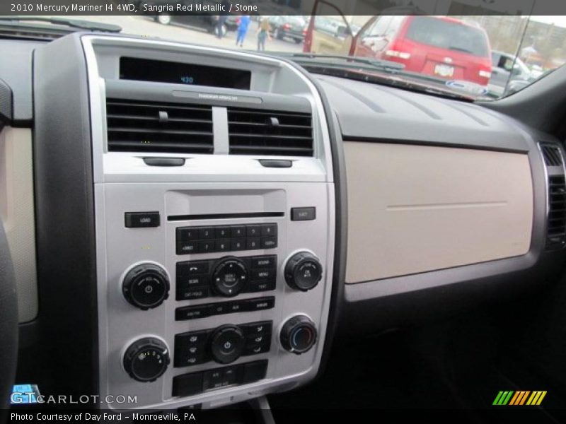 Sangria Red Metallic / Stone 2010 Mercury Mariner I4 4WD