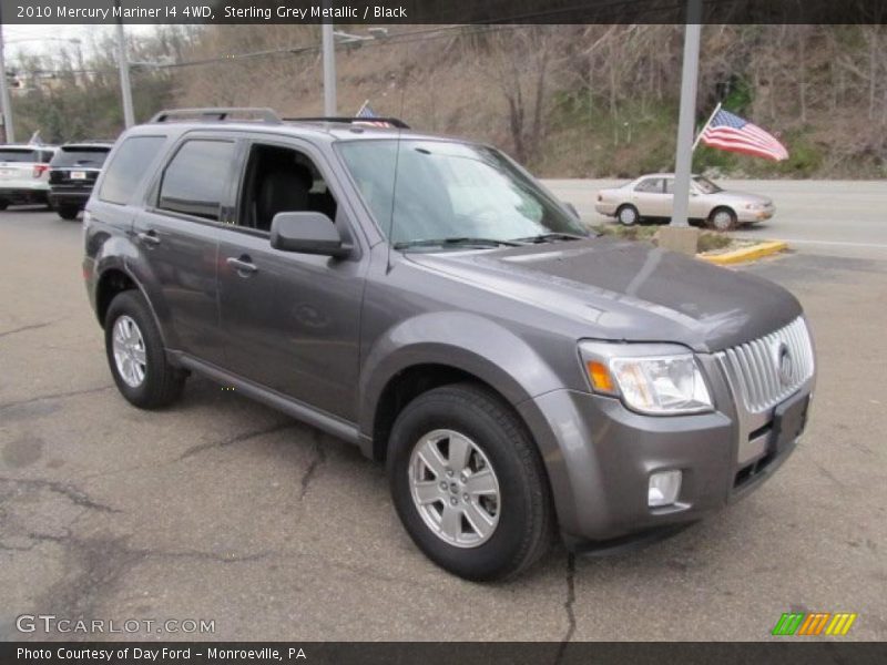 Sterling Grey Metallic / Black 2010 Mercury Mariner I4 4WD