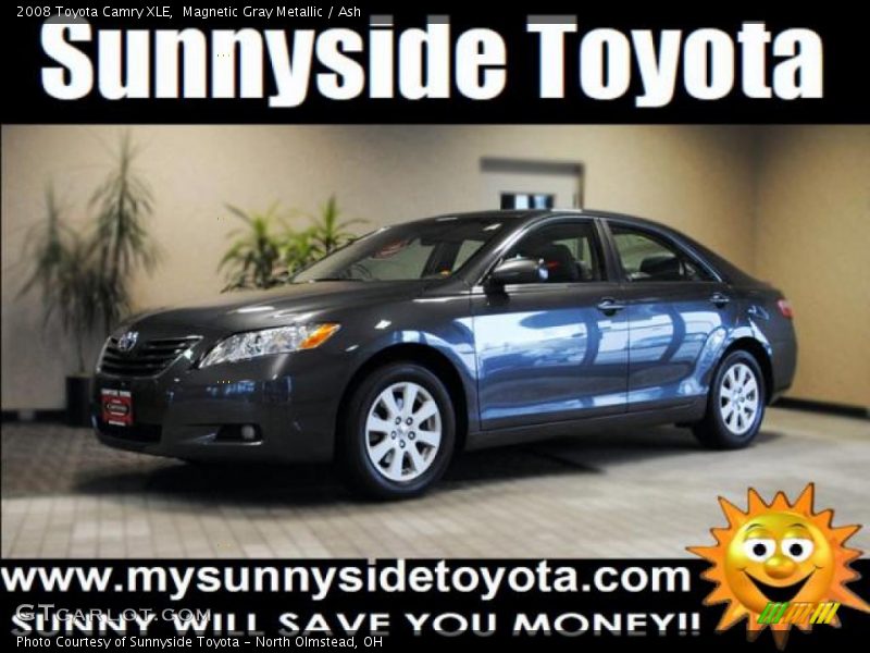 Magnetic Gray Metallic / Ash 2008 Toyota Camry XLE
