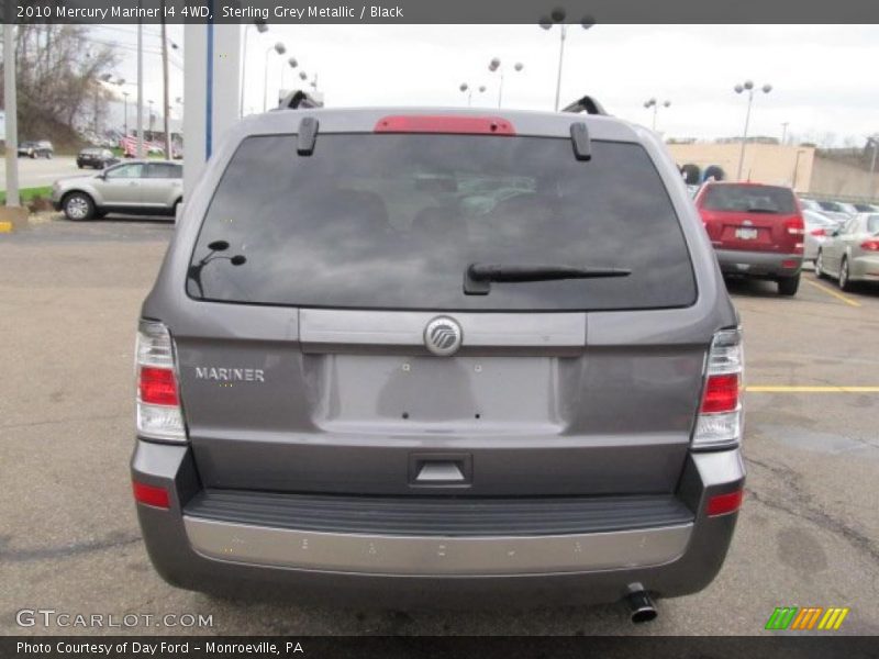 Sterling Grey Metallic / Black 2010 Mercury Mariner I4 4WD
