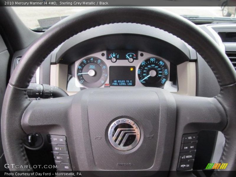 Sterling Grey Metallic / Black 2010 Mercury Mariner I4 4WD