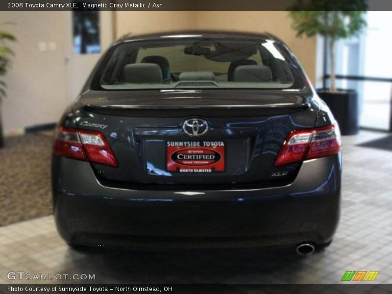 Magnetic Gray Metallic / Ash 2008 Toyota Camry XLE