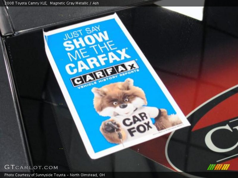 Magnetic Gray Metallic / Ash 2008 Toyota Camry XLE