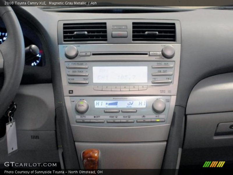 Magnetic Gray Metallic / Ash 2008 Toyota Camry XLE