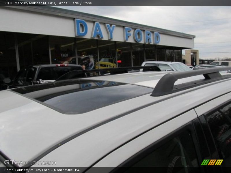 White Suede / Stone 2010 Mercury Mariner I4 4WD