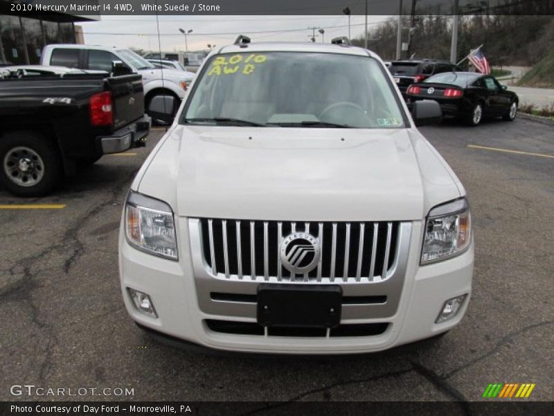 White Suede / Stone 2010 Mercury Mariner I4 4WD