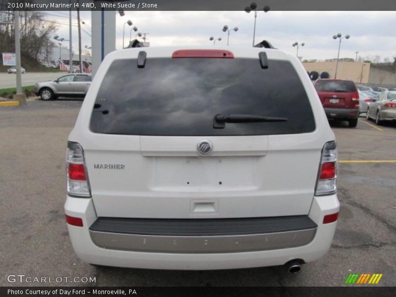 White Suede / Stone 2010 Mercury Mariner I4 4WD