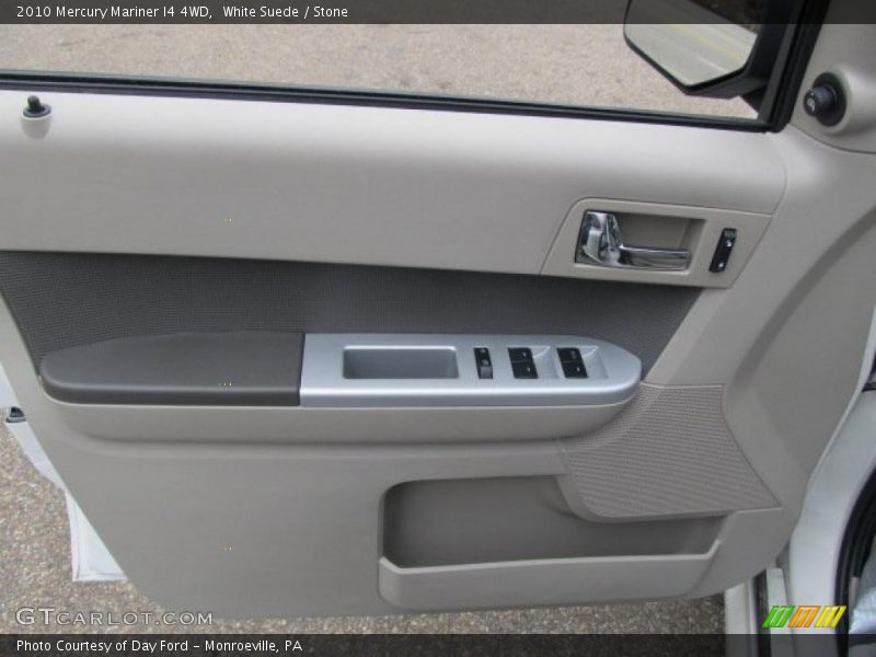 White Suede / Stone 2010 Mercury Mariner I4 4WD