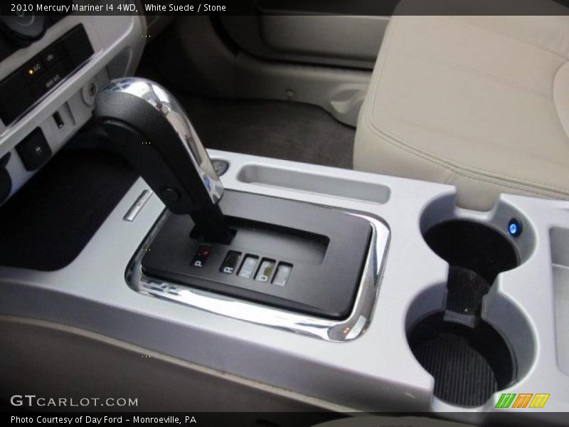 White Suede / Stone 2010 Mercury Mariner I4 4WD
