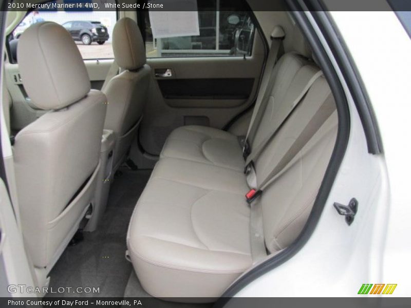White Suede / Stone 2010 Mercury Mariner I4 4WD