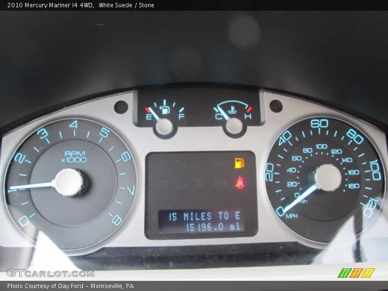White Suede / Stone 2010 Mercury Mariner I4 4WD