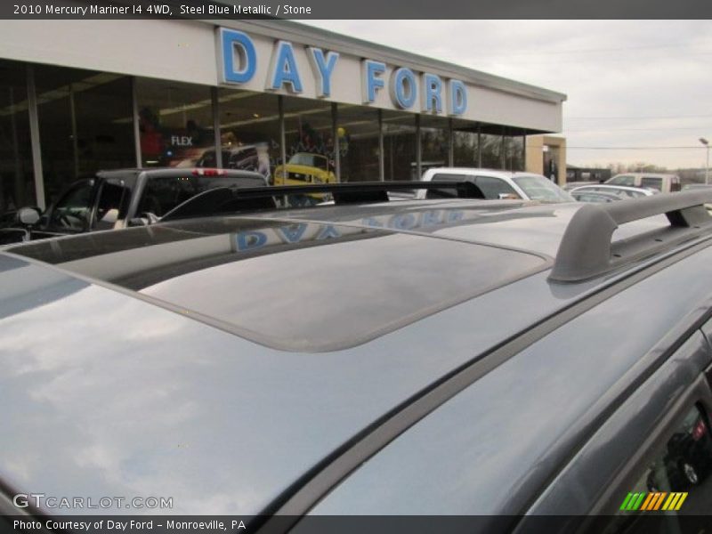 Steel Blue Metallic / Stone 2010 Mercury Mariner I4 4WD