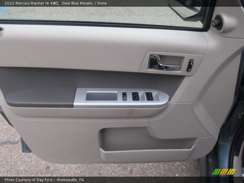 Steel Blue Metallic / Stone 2010 Mercury Mariner I4 4WD