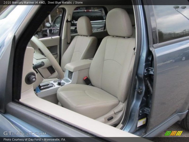 Steel Blue Metallic / Stone 2010 Mercury Mariner I4 4WD