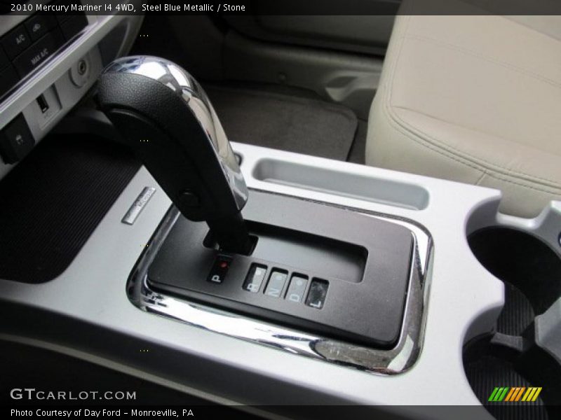 Steel Blue Metallic / Stone 2010 Mercury Mariner I4 4WD