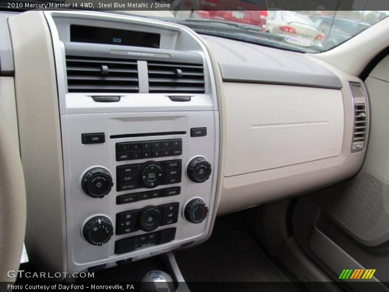 Steel Blue Metallic / Stone 2010 Mercury Mariner I4 4WD