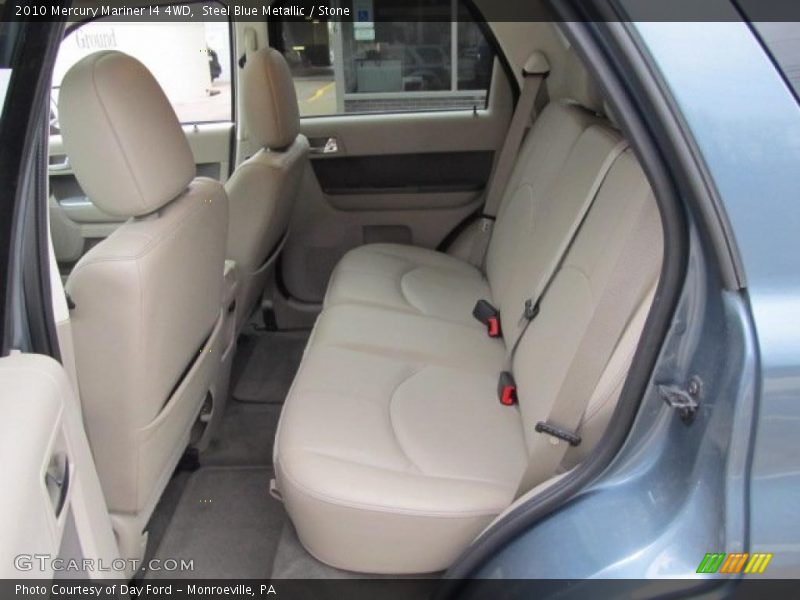 Steel Blue Metallic / Stone 2010 Mercury Mariner I4 4WD