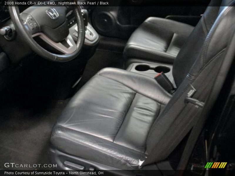 Nighthawk Black Pearl / Black 2008 Honda CR-V EX-L 4WD
