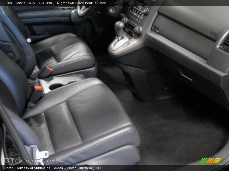 Nighthawk Black Pearl / Black 2008 Honda CR-V EX-L 4WD