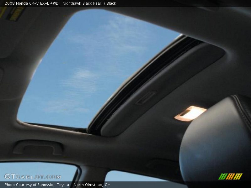 Nighthawk Black Pearl / Black 2008 Honda CR-V EX-L 4WD
