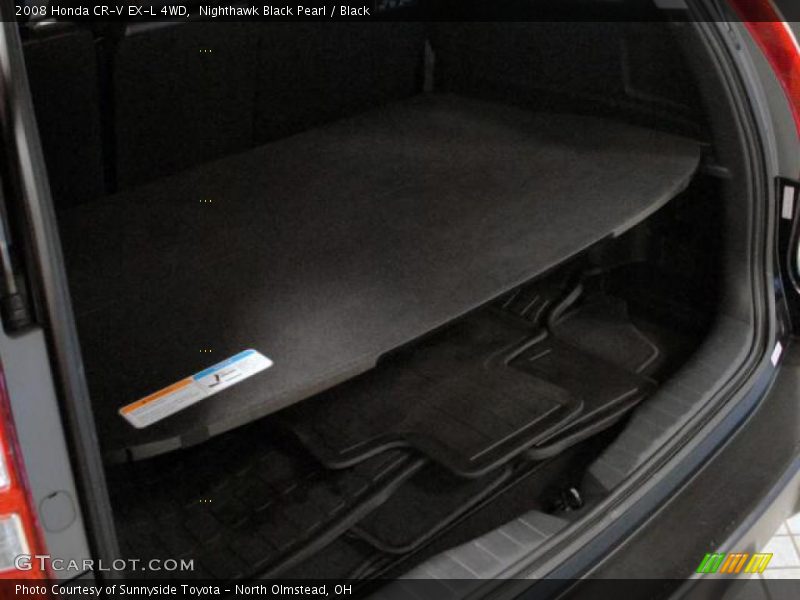 Nighthawk Black Pearl / Black 2008 Honda CR-V EX-L 4WD