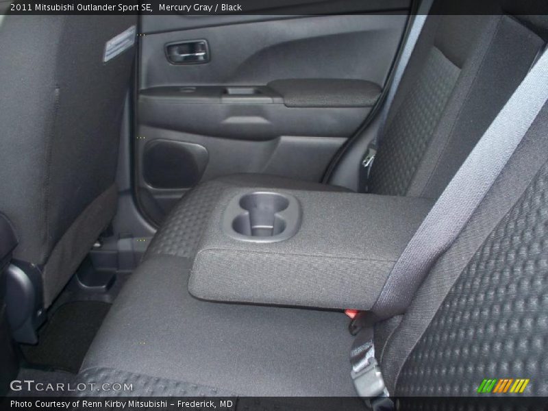 Mercury Gray / Black 2011 Mitsubishi Outlander Sport SE