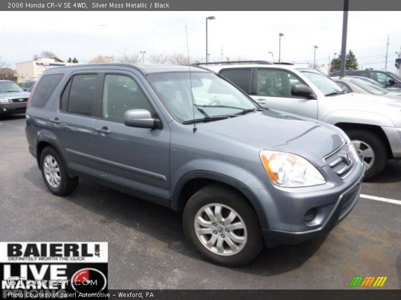 Silver Moss Metallic / Black 2006 Honda CR-V SE 4WD